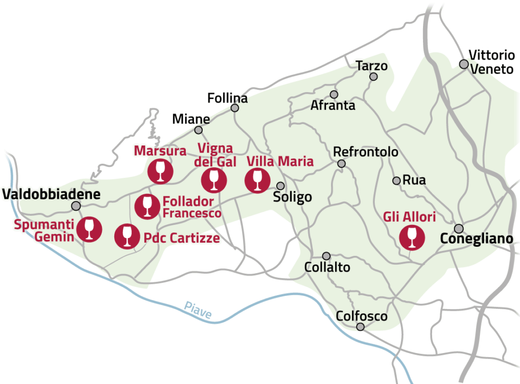 migliori cantine valdobbiadene